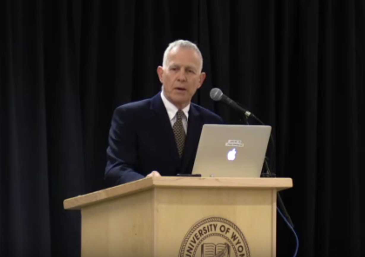 Dennis Shepard presents at the 20th Annual Shepard Symposium - Matthew ...